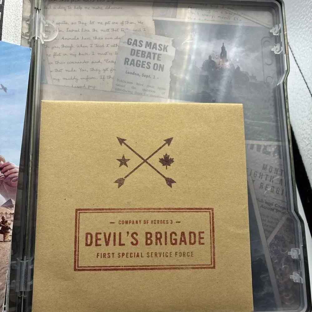 Company of Heroes 3 Launch Steelbook Edition - PC - ( NO GAME )